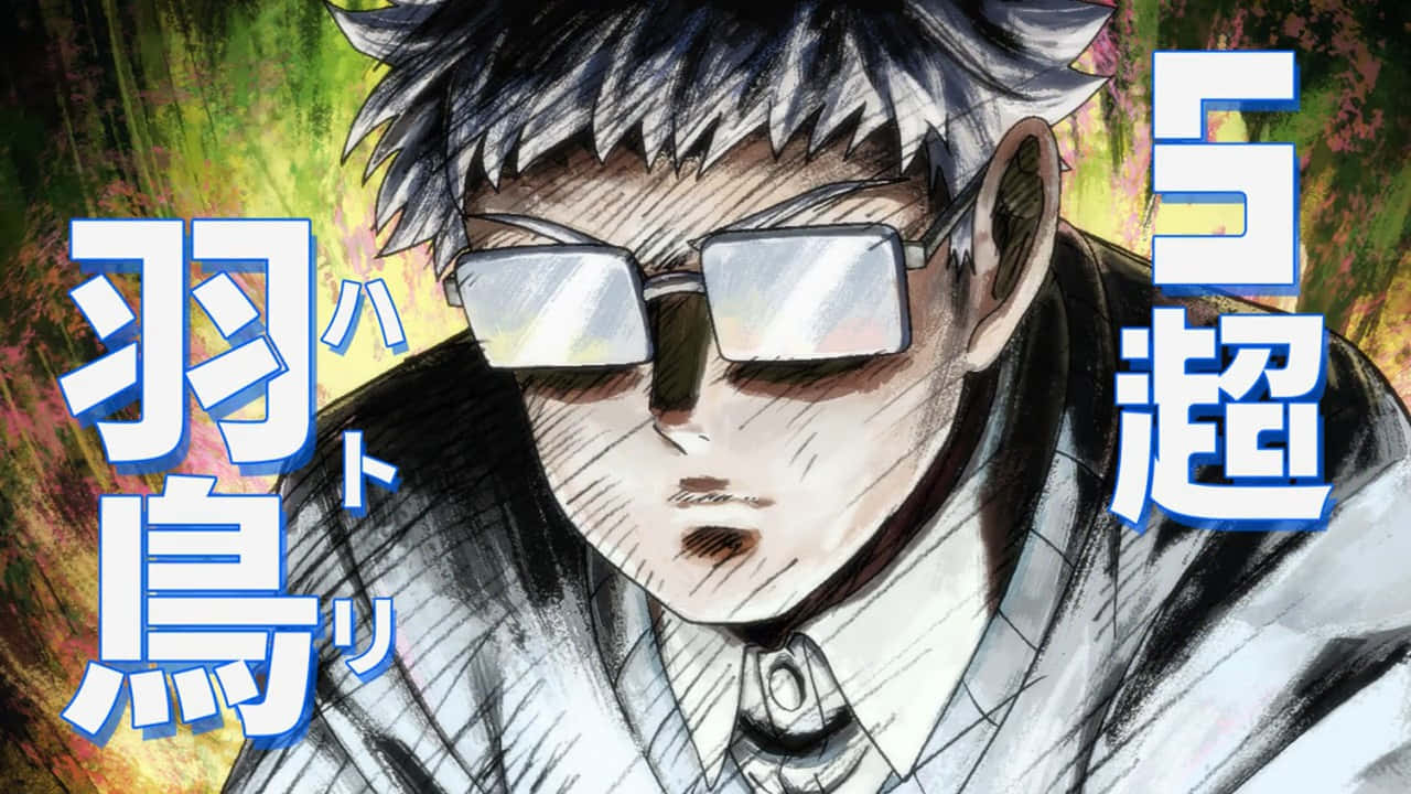 Nozomu Hatori, spiky hair, reflective sunglasses, HD Desktop Wallpaper