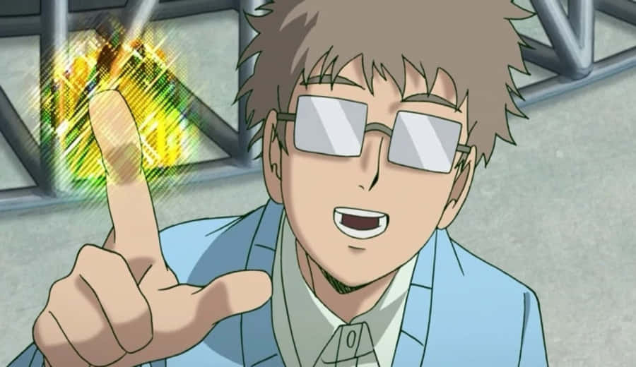 Nozomu Hatori, spiky hair, glasses, SD Desktop Wallpaper