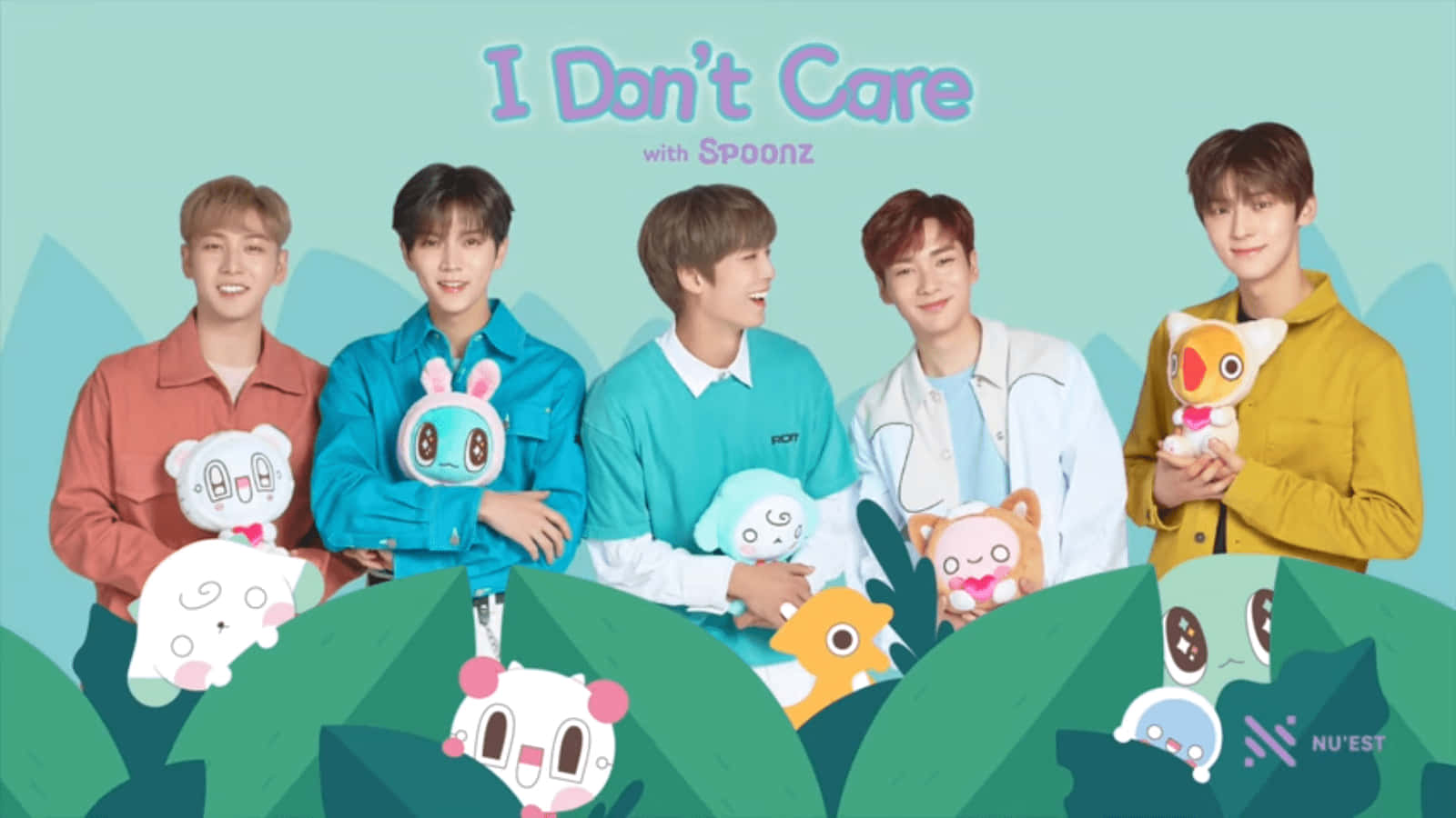 Nuest, Kpop Boy Group, colorful shirts, HD Desktop Wallpaper