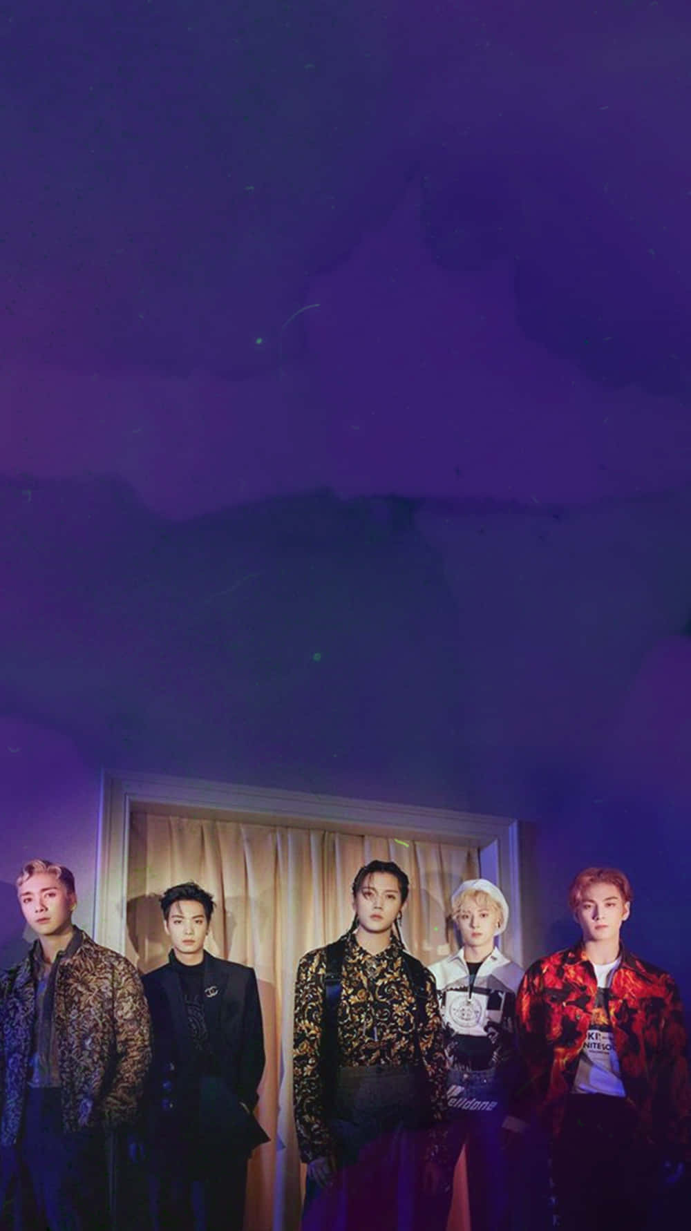 Nuest, Kpop Boy Group, patterned jackets, HD Phone Wallpaper