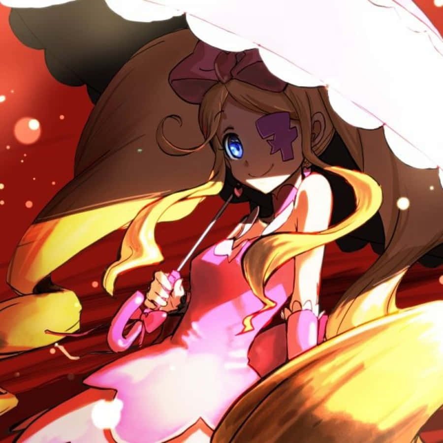Nui Harime, blue eye, purple mark, SD Desktop Wallpaper