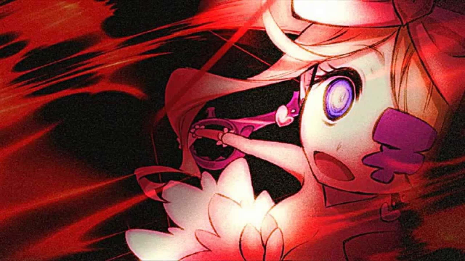 Nui Harime, purple eyes, pink hair, HD Desktop Wallpaper