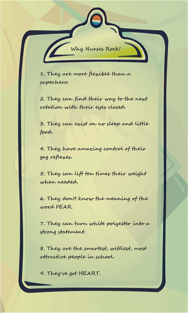 Nurse Phone, Why Nurses Rock!, clipboard, HD Phone Wallpaper