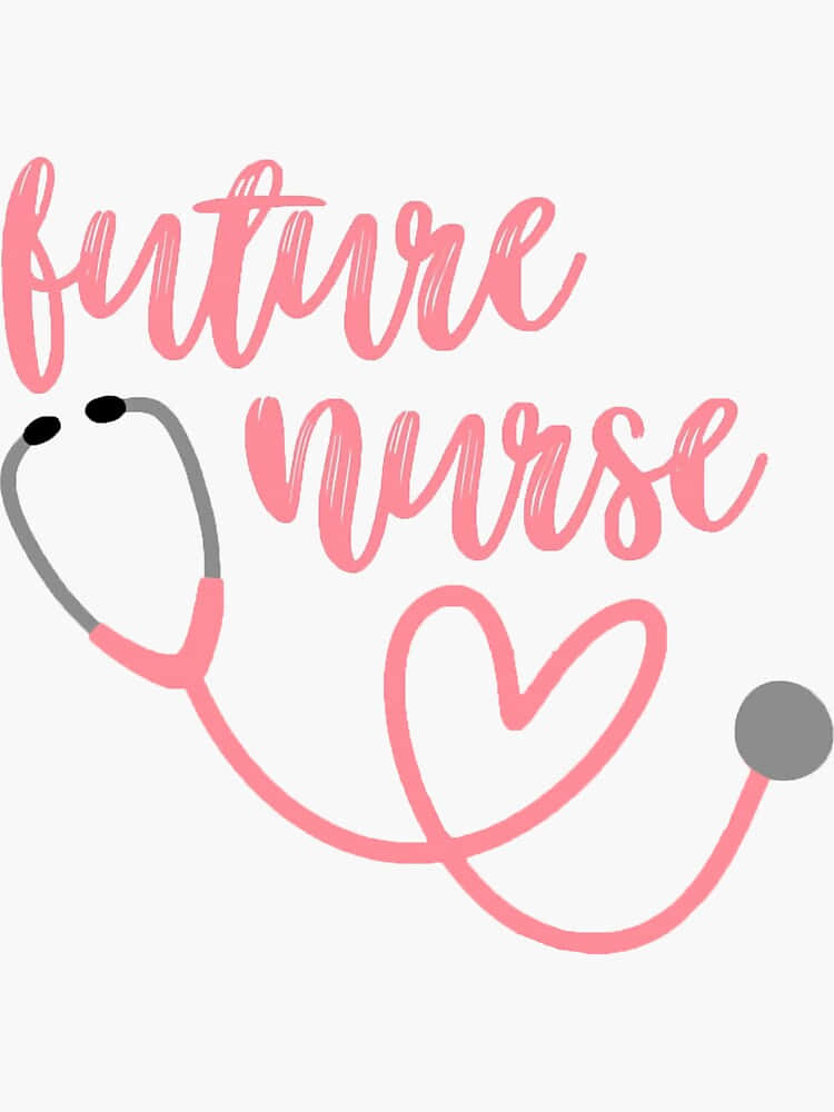 future nurse, stethoscope, heart shape, SD Phone Wallpaper