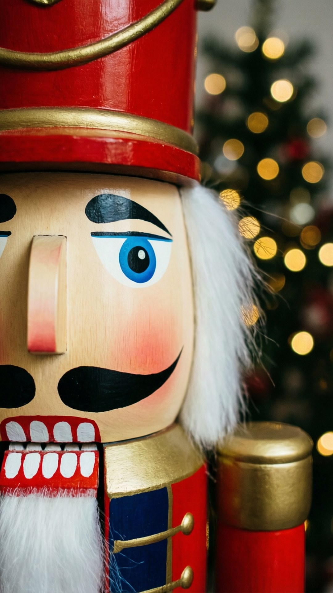 Nutcracker, face, close-up, Full HD Phone Wallpaper