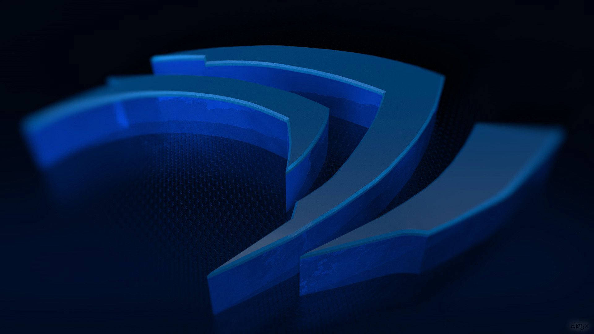 NVIDIA, blue eye, 3D, Full HD Desktop Wallpaper