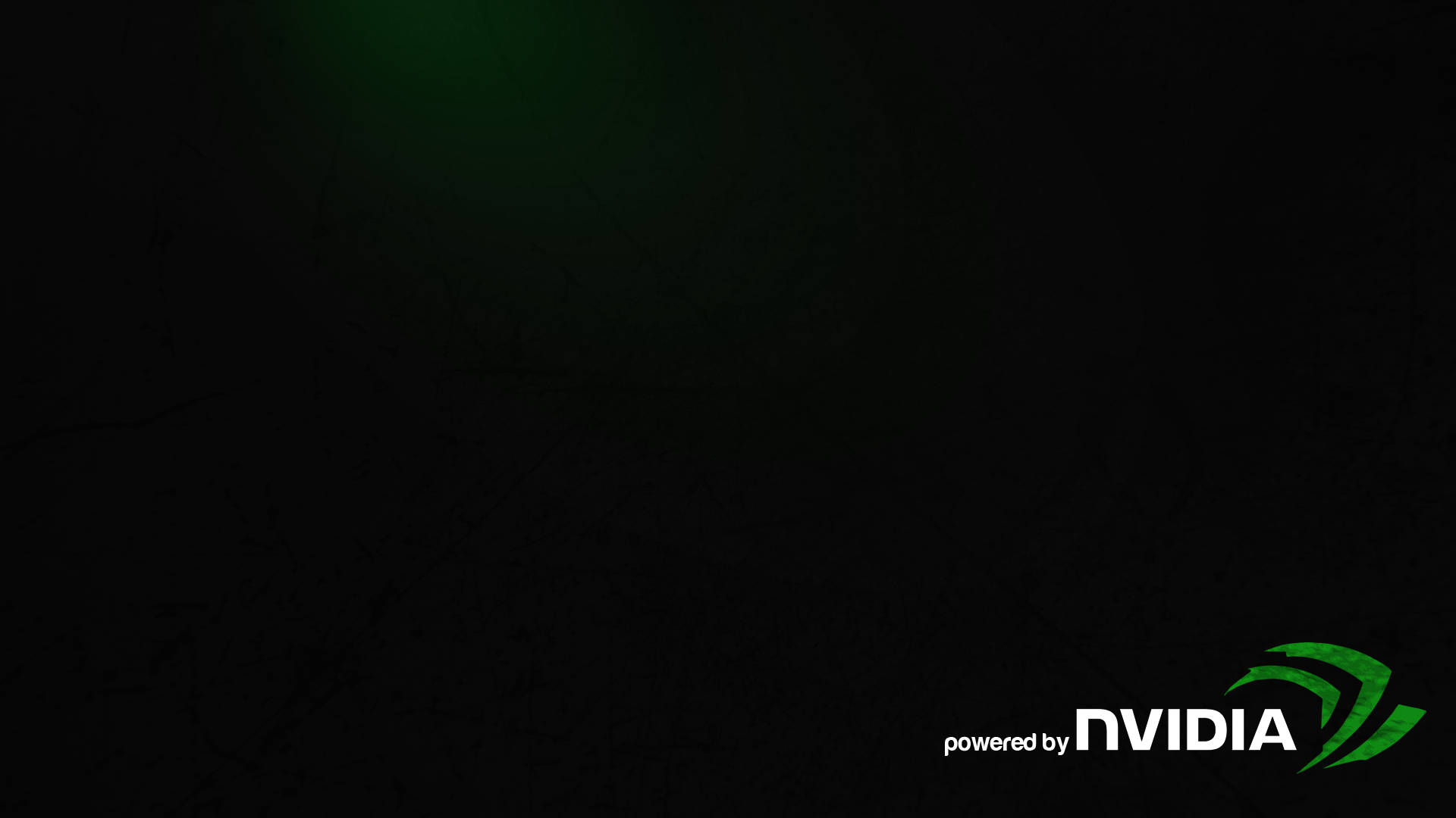 NVIDIA, dark textured background, faint green glow, Full HD Desktop Wallpaper