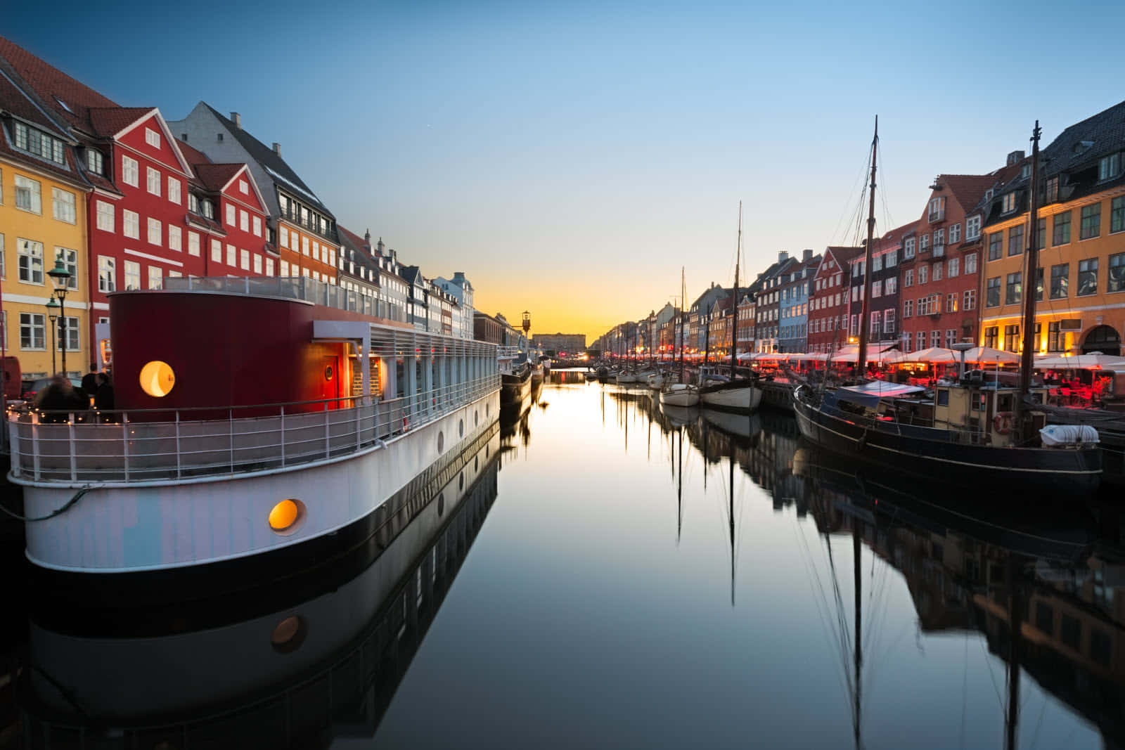 Nyhavn, waterfront, canal, HD Desktop Wallpaper