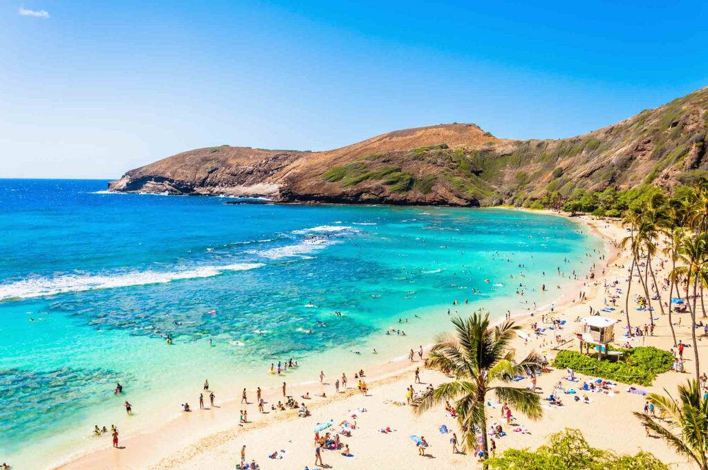 Oahu, beach, turquoise beach, SD Desktop Wallpaper