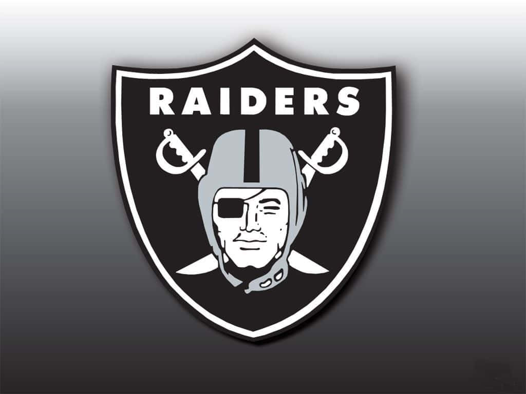 Oakland Raiders, Raiders logo, helmeted warrior, SD Desktop Wallpaper