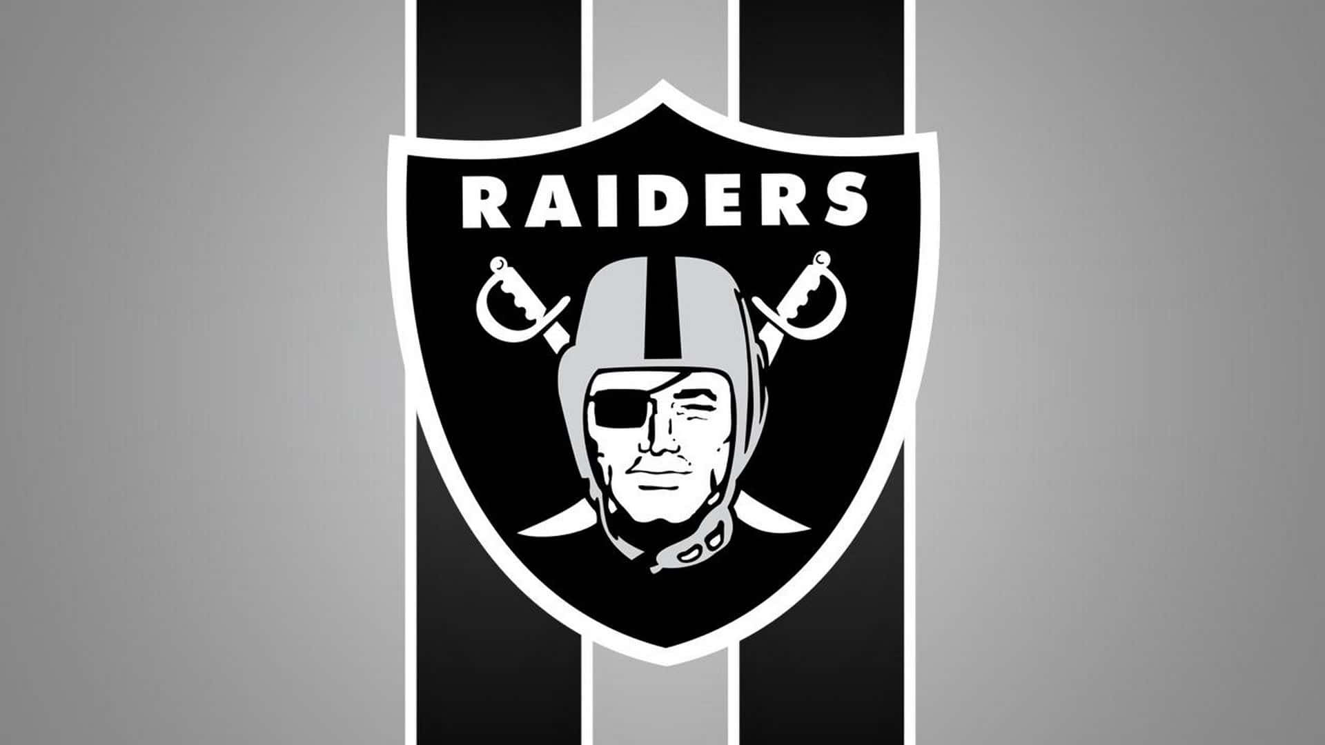 Oakland Raiders, black, silver, Full HD Desktop Wallpaper