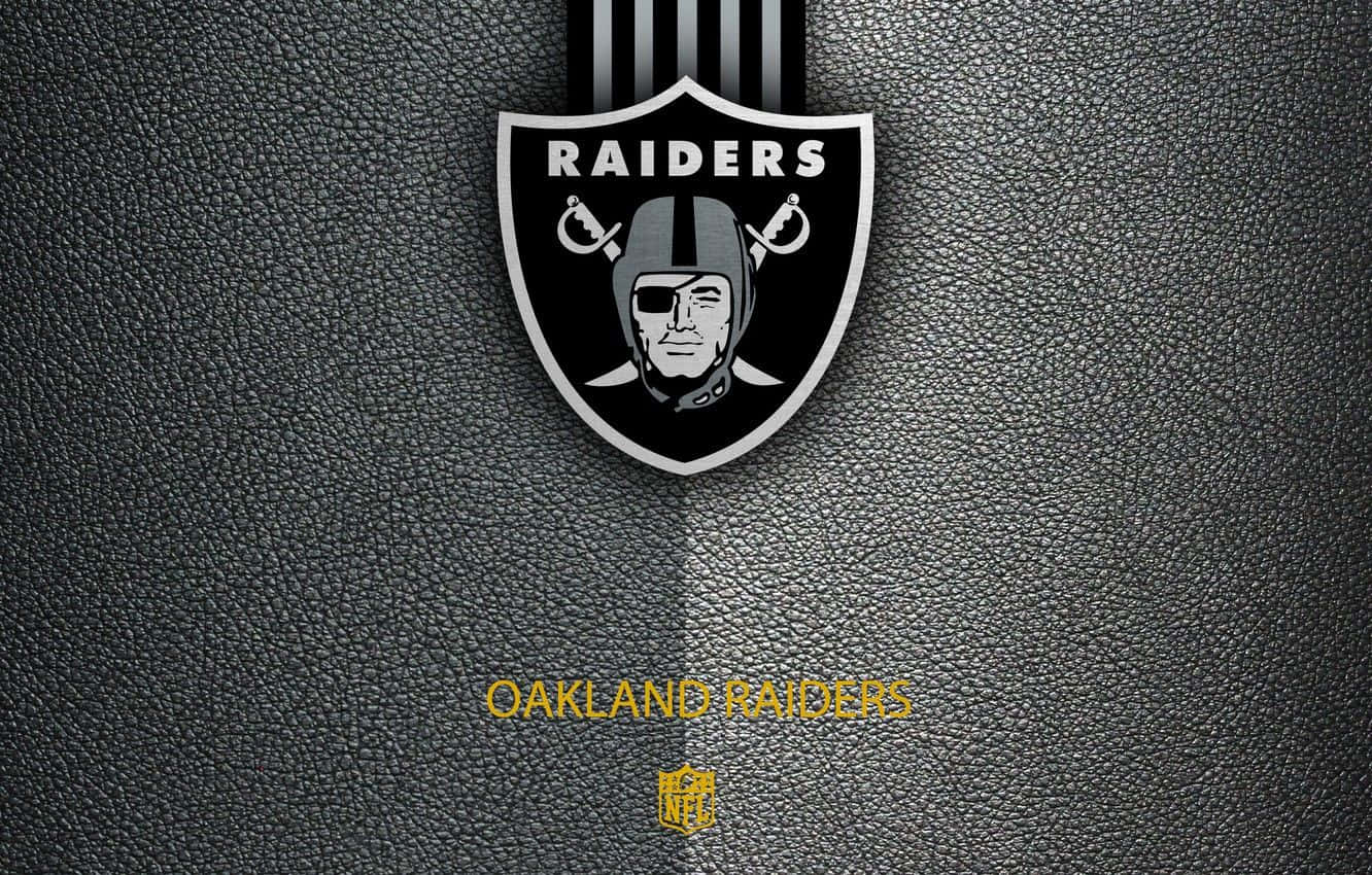 Oakland Raiders, black, silver, HD Desktop Wallpaper