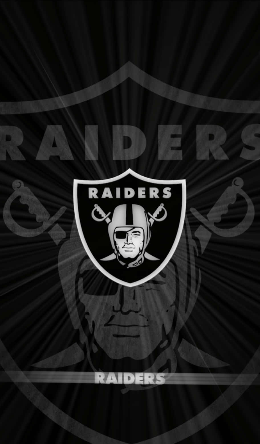Oakland Raiders, Raiders logo, skull, HD Phone Wallpaper