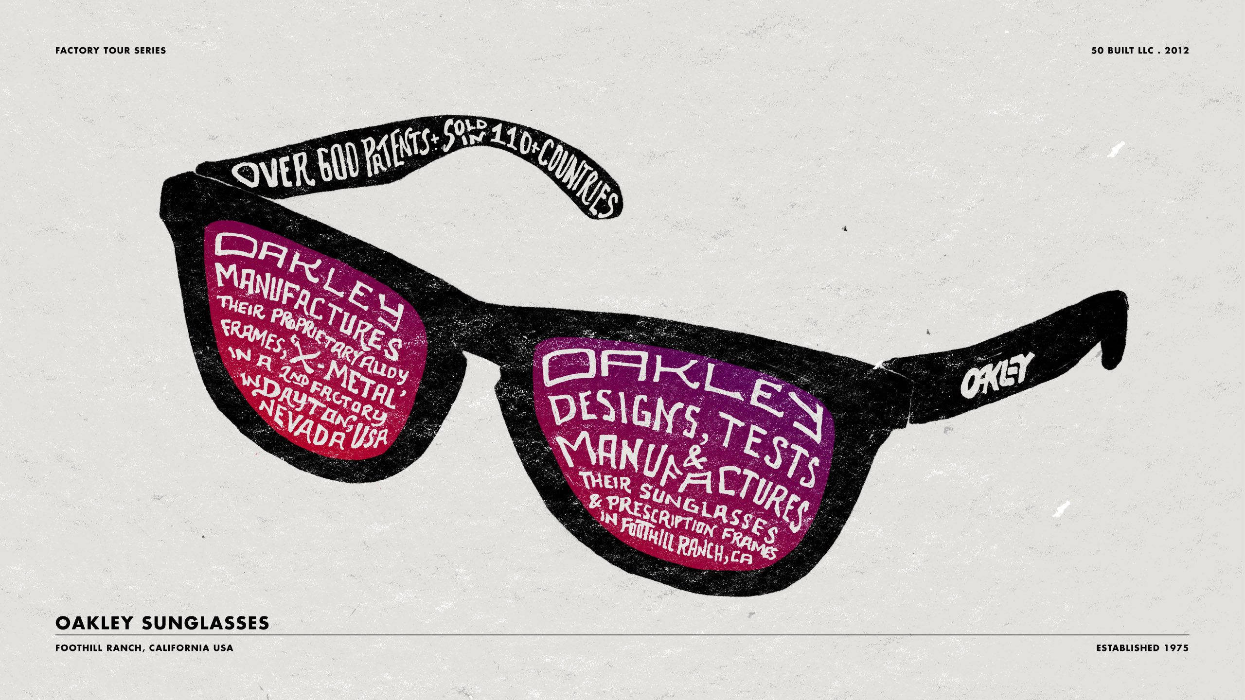 Oakley, sunglasses, retro, 2K Desktop Wallpaper
