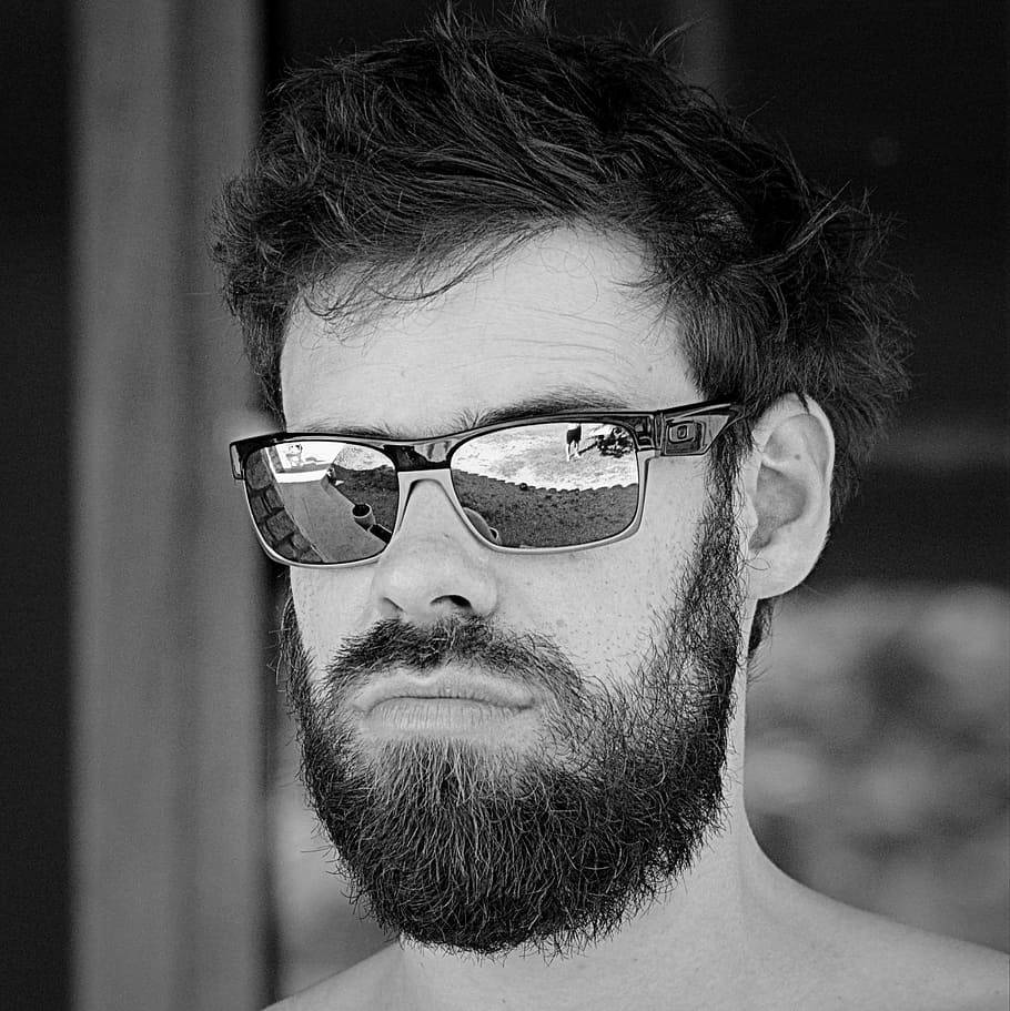 Oakley, men sunglasses, black and white aesthetic, SD Phone Wallpaper