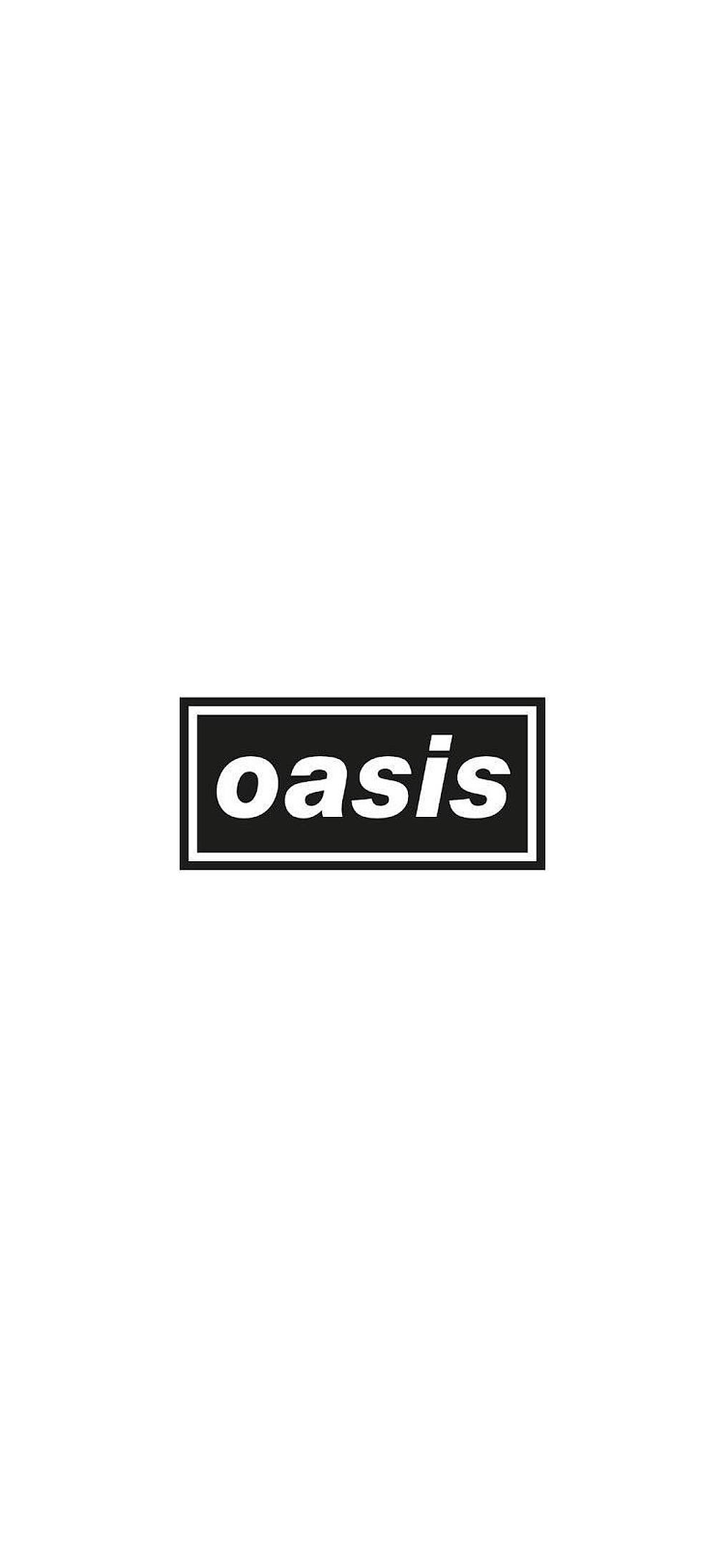 Oasis, minimalist, black and white, Full HD Phone Wallpaper