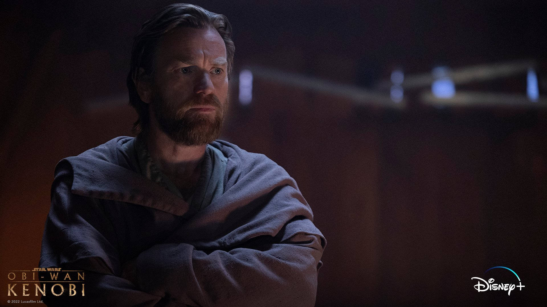 Obi Wan Kenobi, bearded man, robe, Full HD Desktop Wallpaper