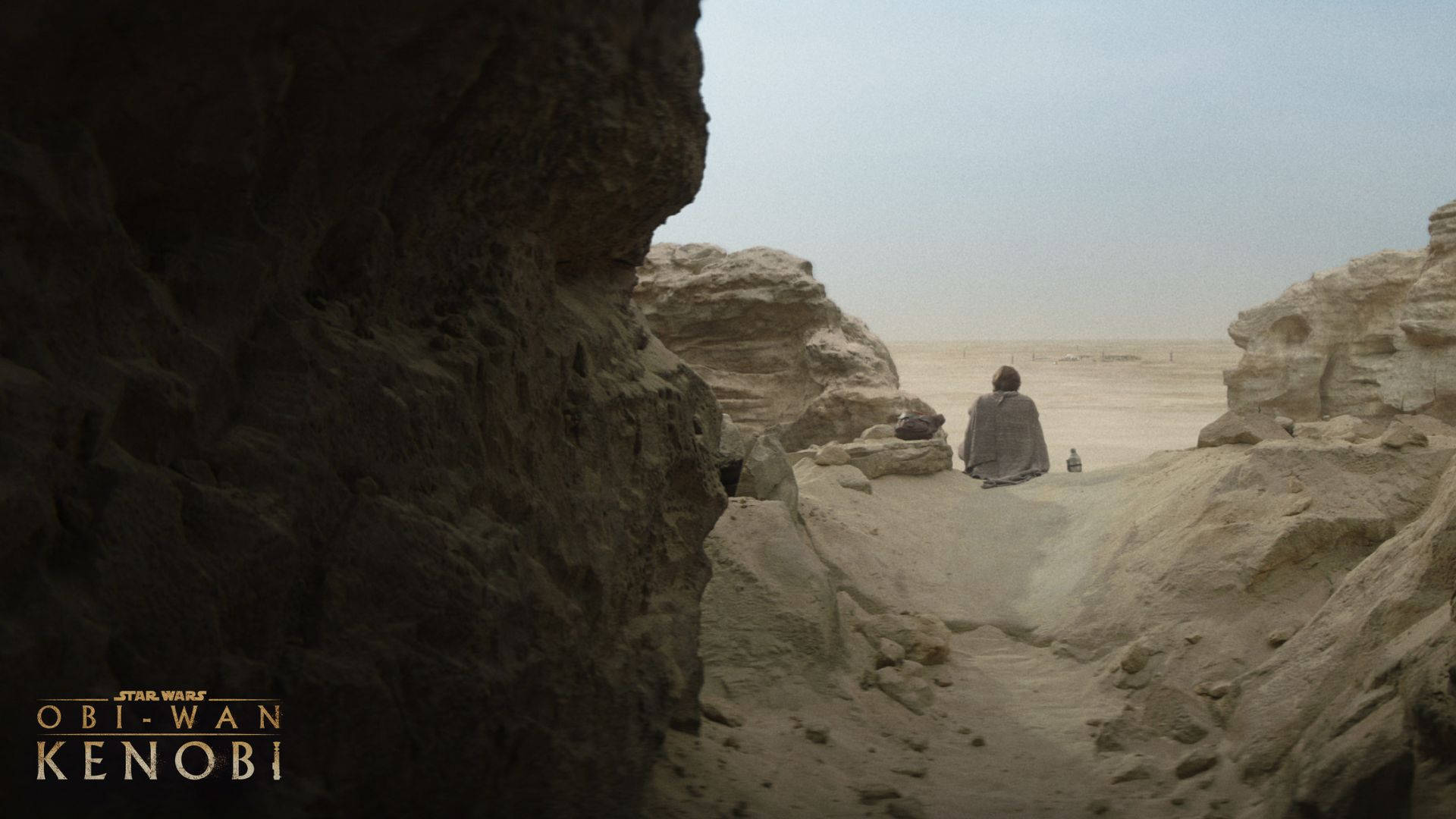 Obi Wan Kenobi, dune, hooded robe, Full HD Desktop Wallpaper