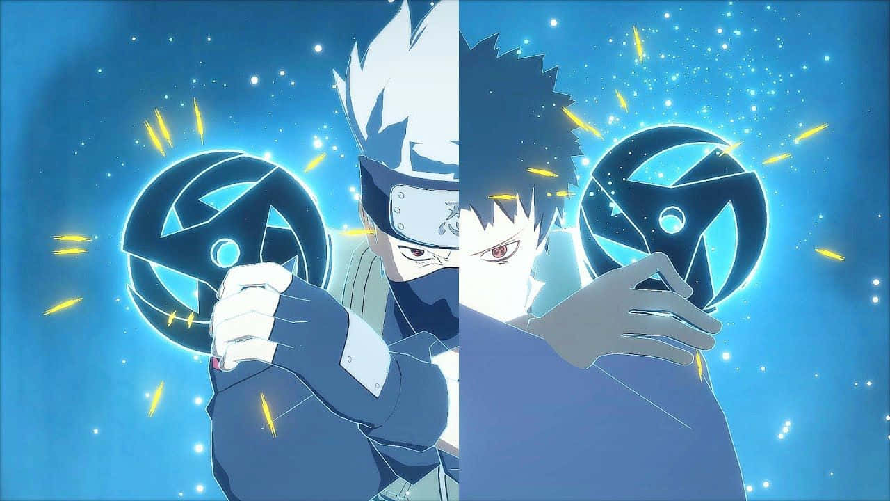 Obito Susanoo, white spiky hair, mask, HD Desktop Wallpaper