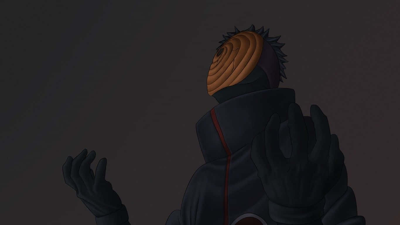 Obito Uchiha, mask, dark cloak, HD Desktop Wallpaper