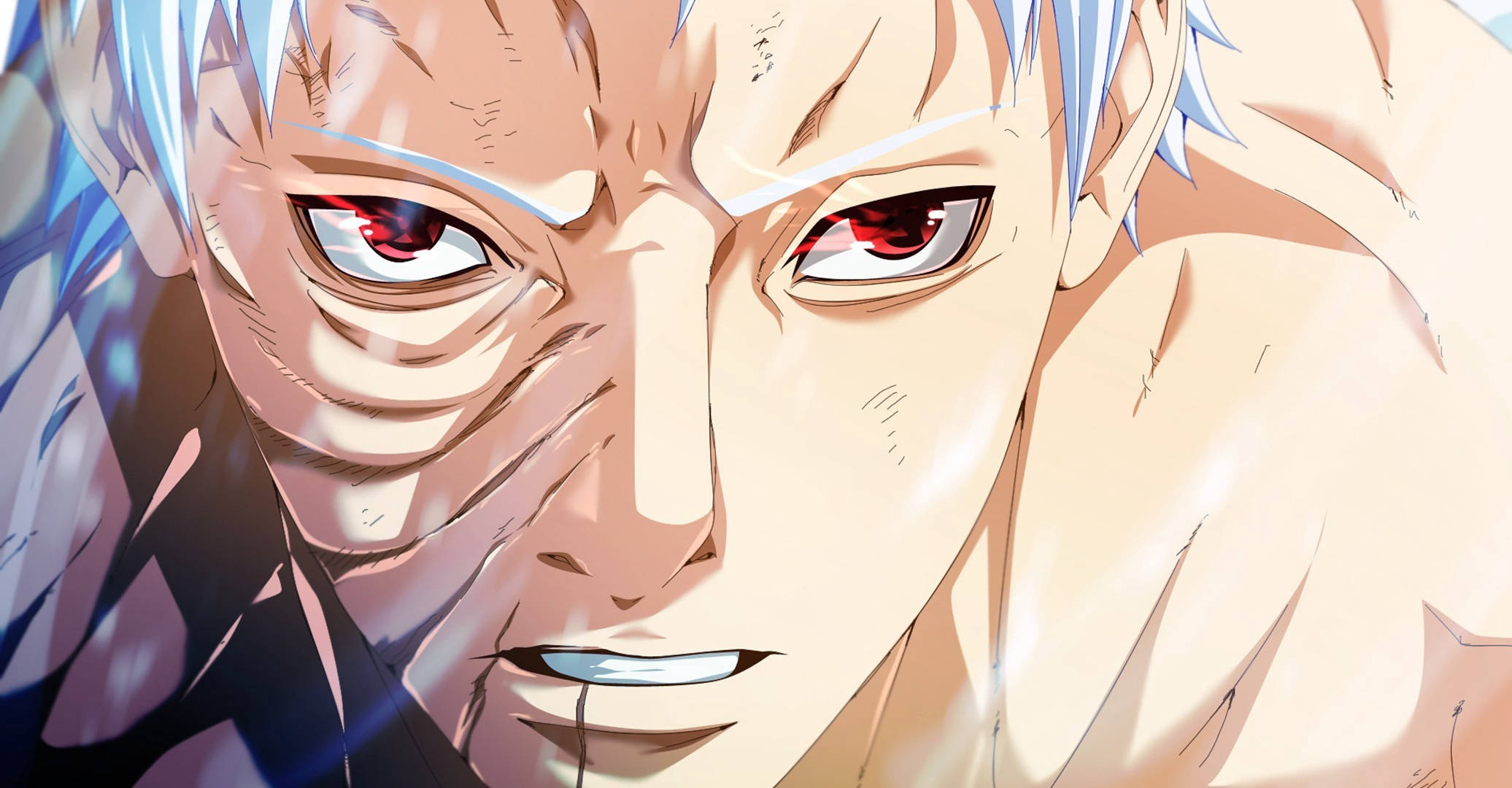 Obito Uchiha, two Sharingan eyes, red eyes, Full HD Desktop Wallpaper