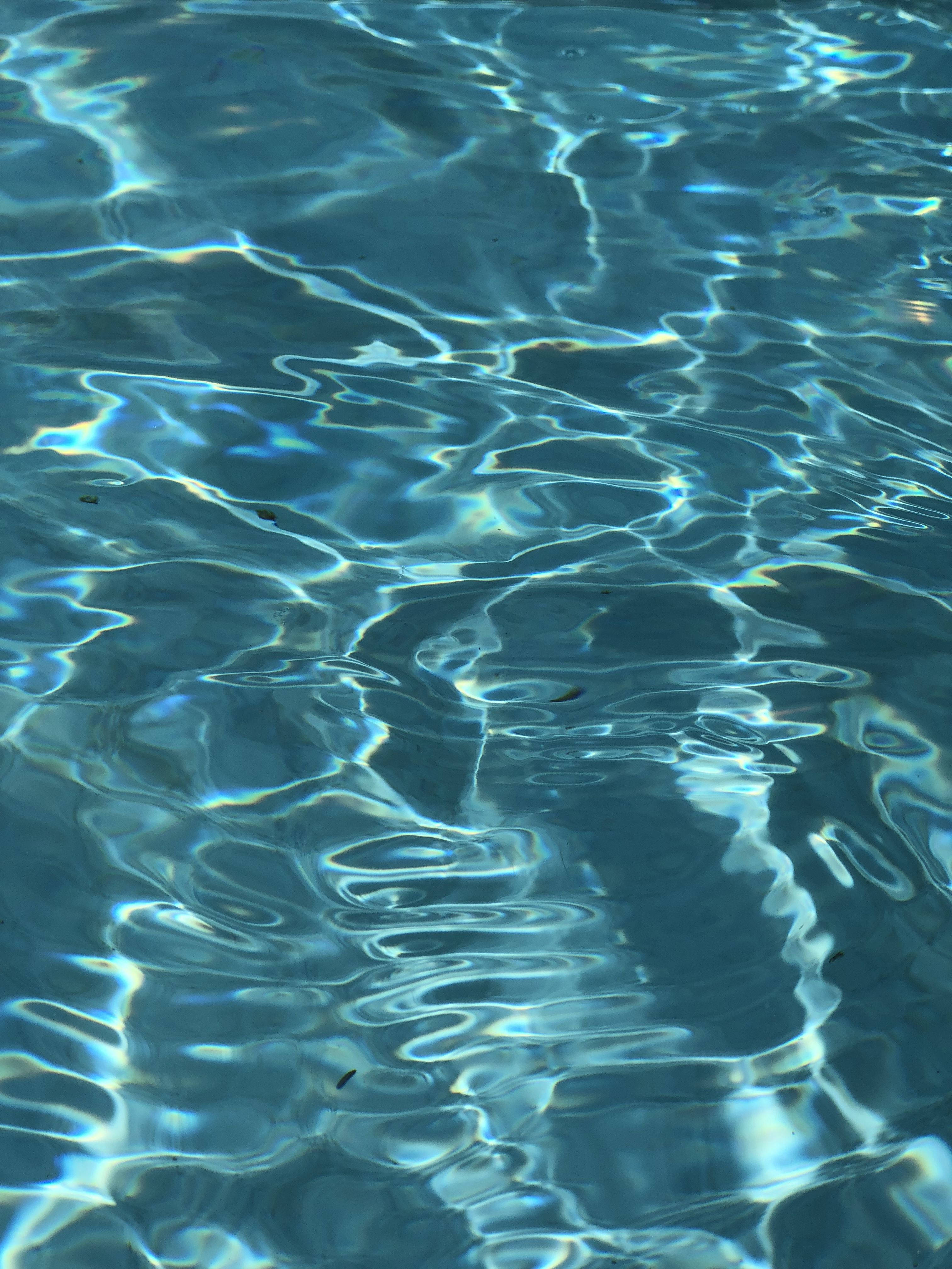 Ocean Blue, Sunlight, rippling blue water, 4K Phone Wallpaper