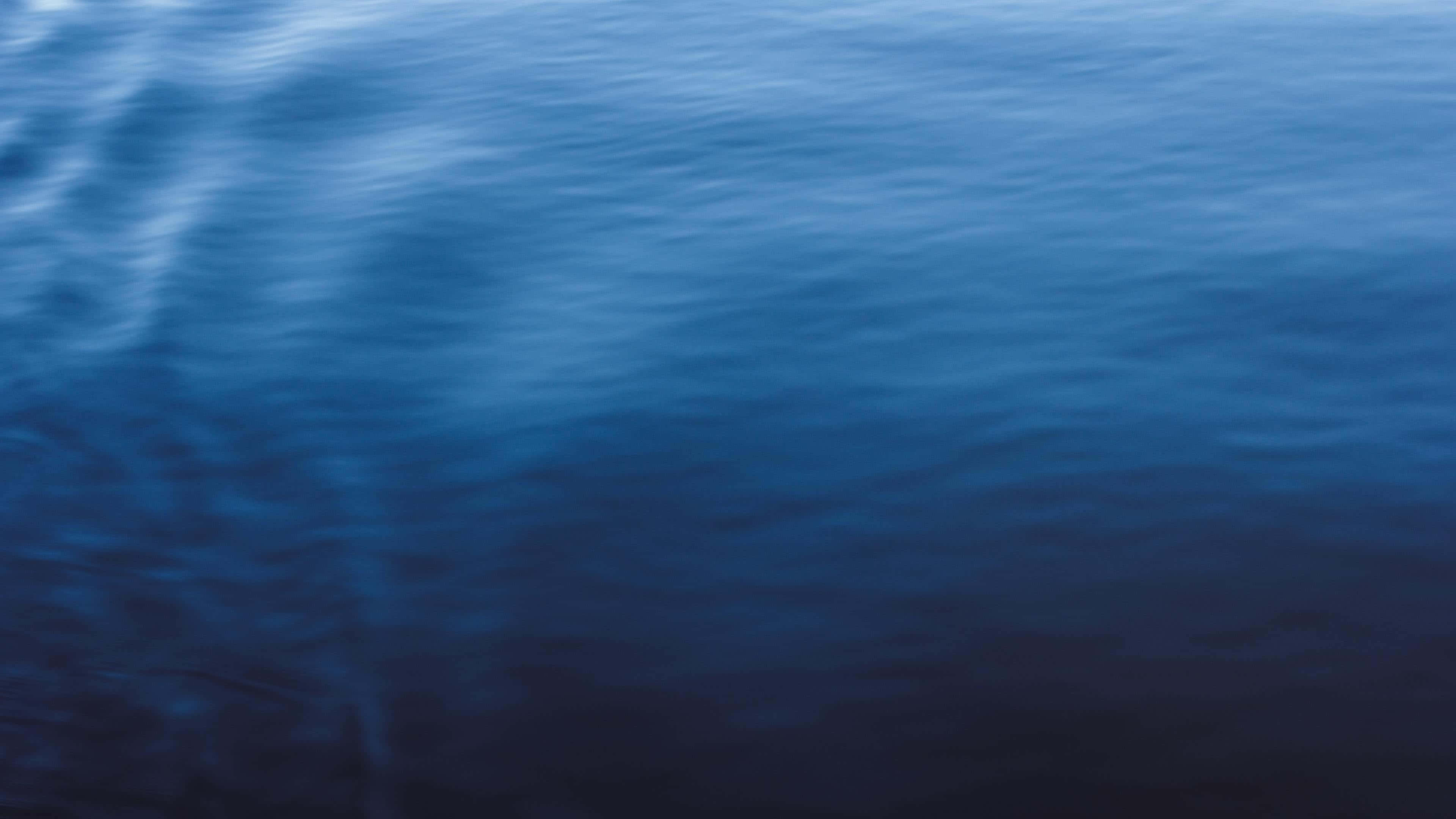 Moving Sea Calms, deep blue ocean surface, gentle ripples, 4K Desktop Wallpaper