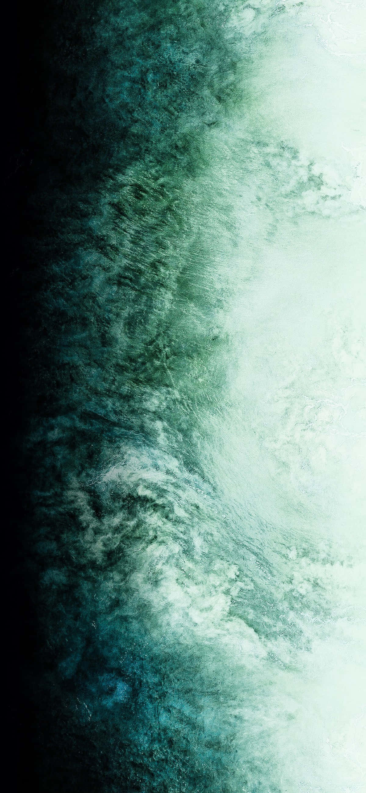 iPhone 11, green, teal, 2K Phone Wallpaper