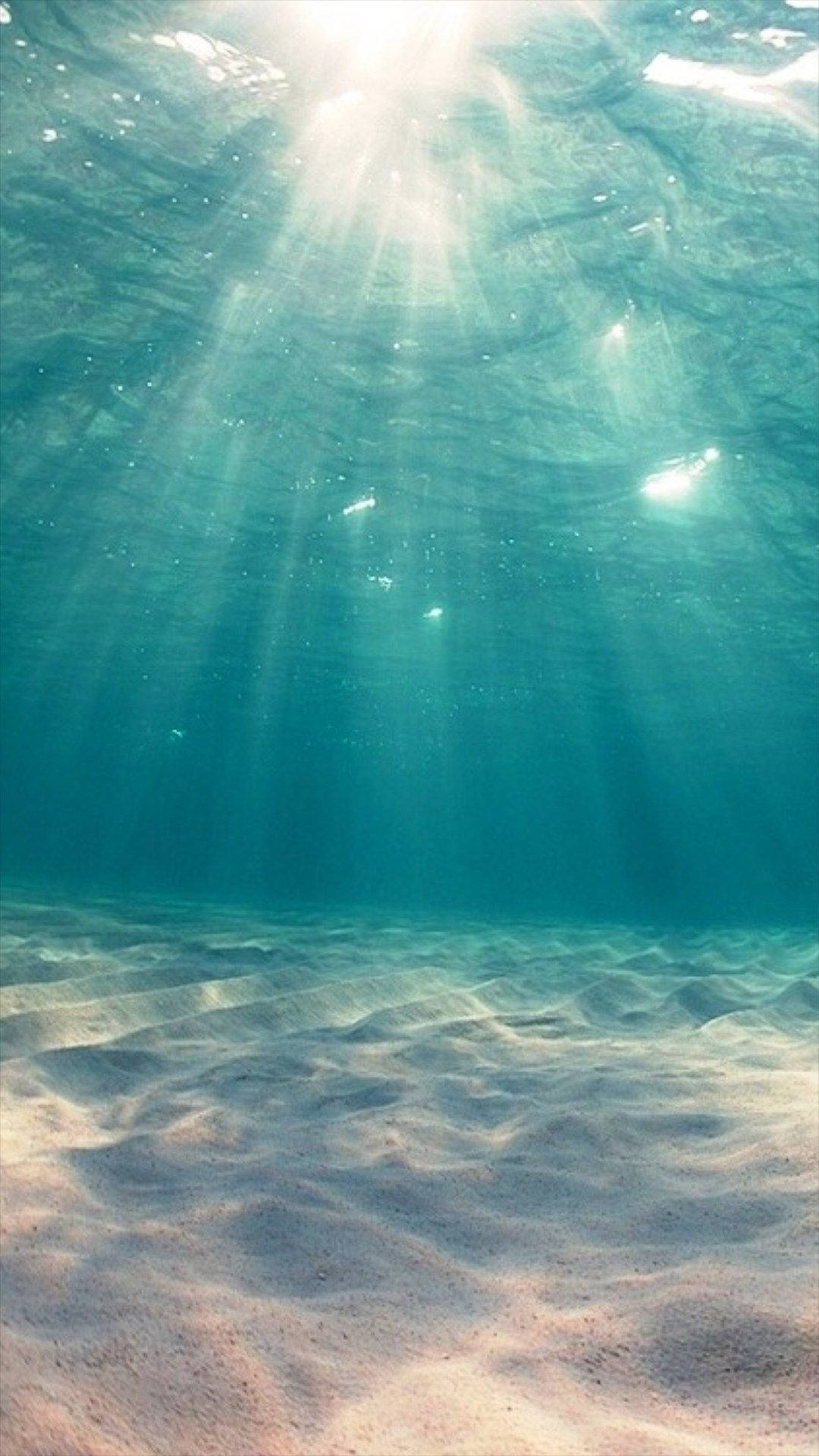 Ocean, iPhone, turquoise water, Full HD Phone Wallpaper