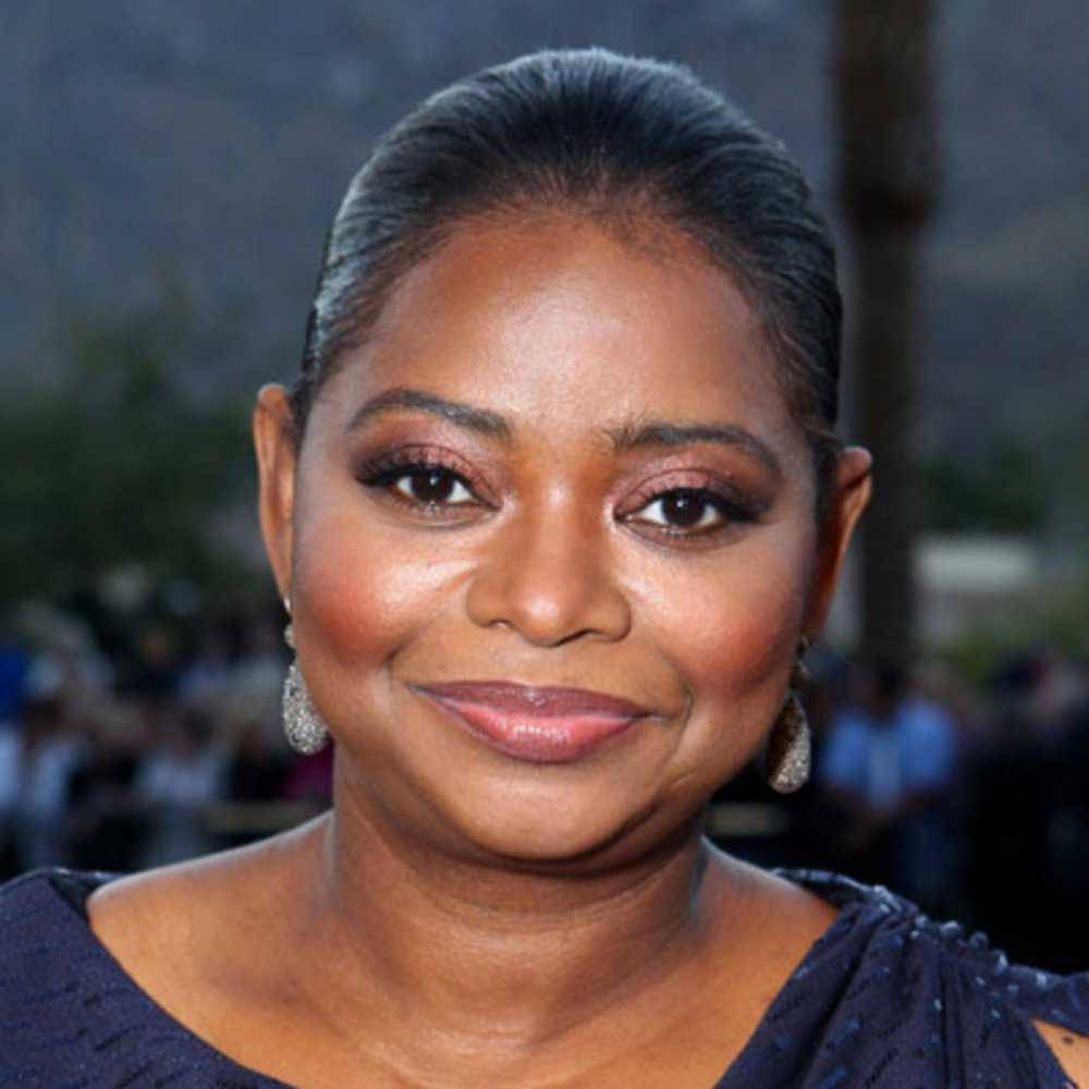 Octavia Spencer, award-winning actress, dark hair, SD Desktop Wallpaper