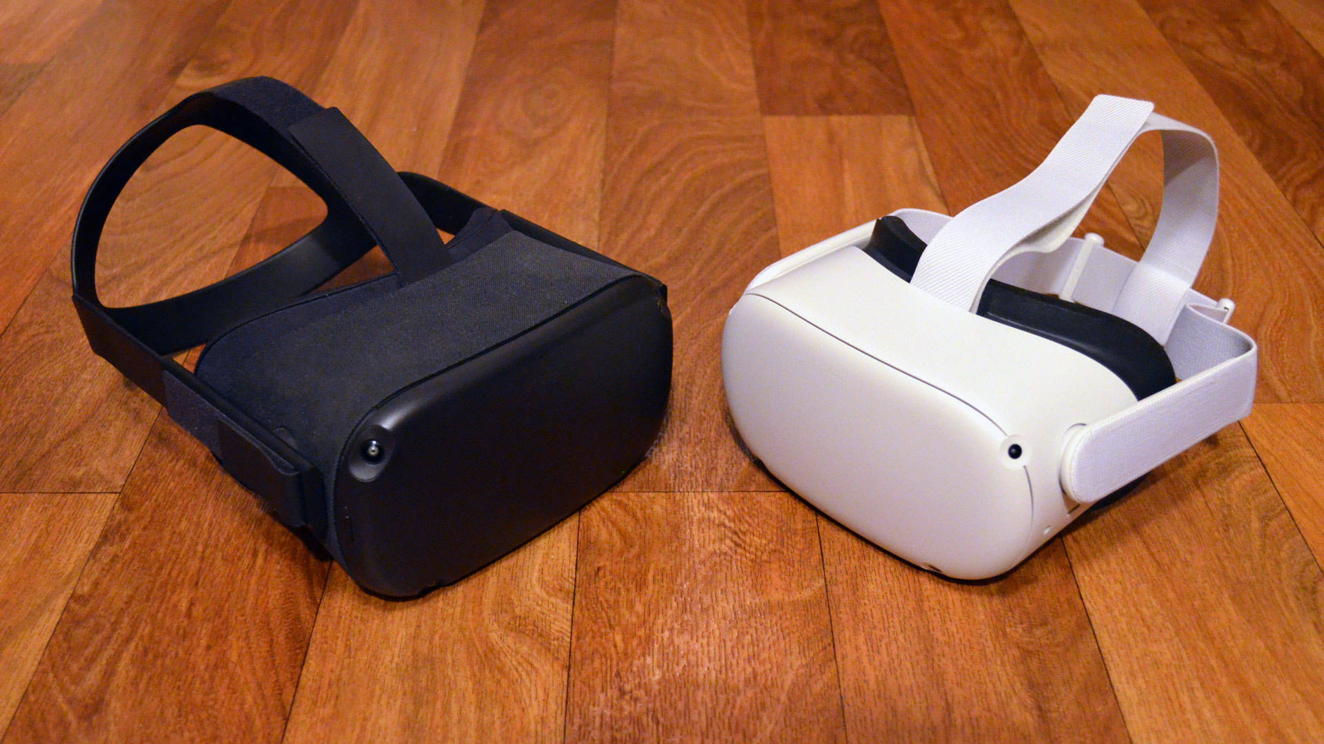 Oculus Quest 2, black, white, Full HD Desktop Wallpaper