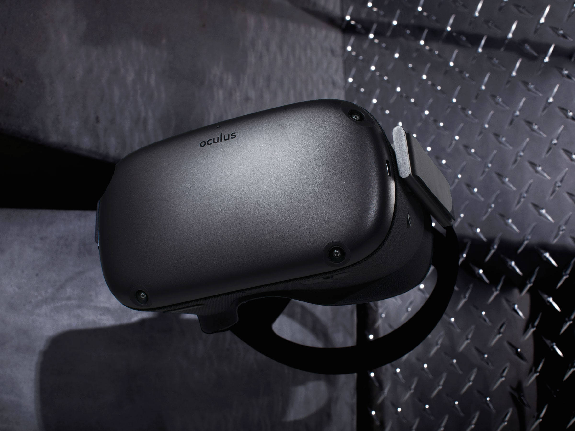 Oculus Quest 2, black, metallic surface, Full HD Desktop Wallpaper