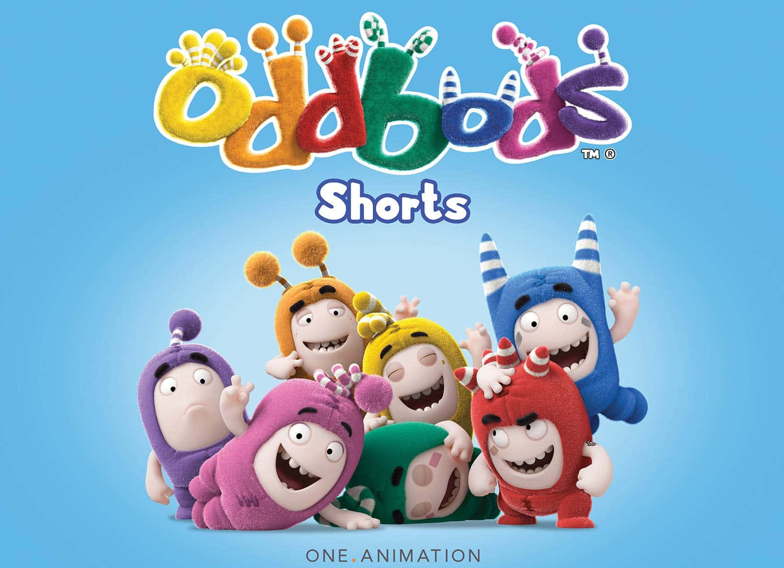 Oddbods, colorful, fuzzy cartoon characters, HD Desktop Wallpaper