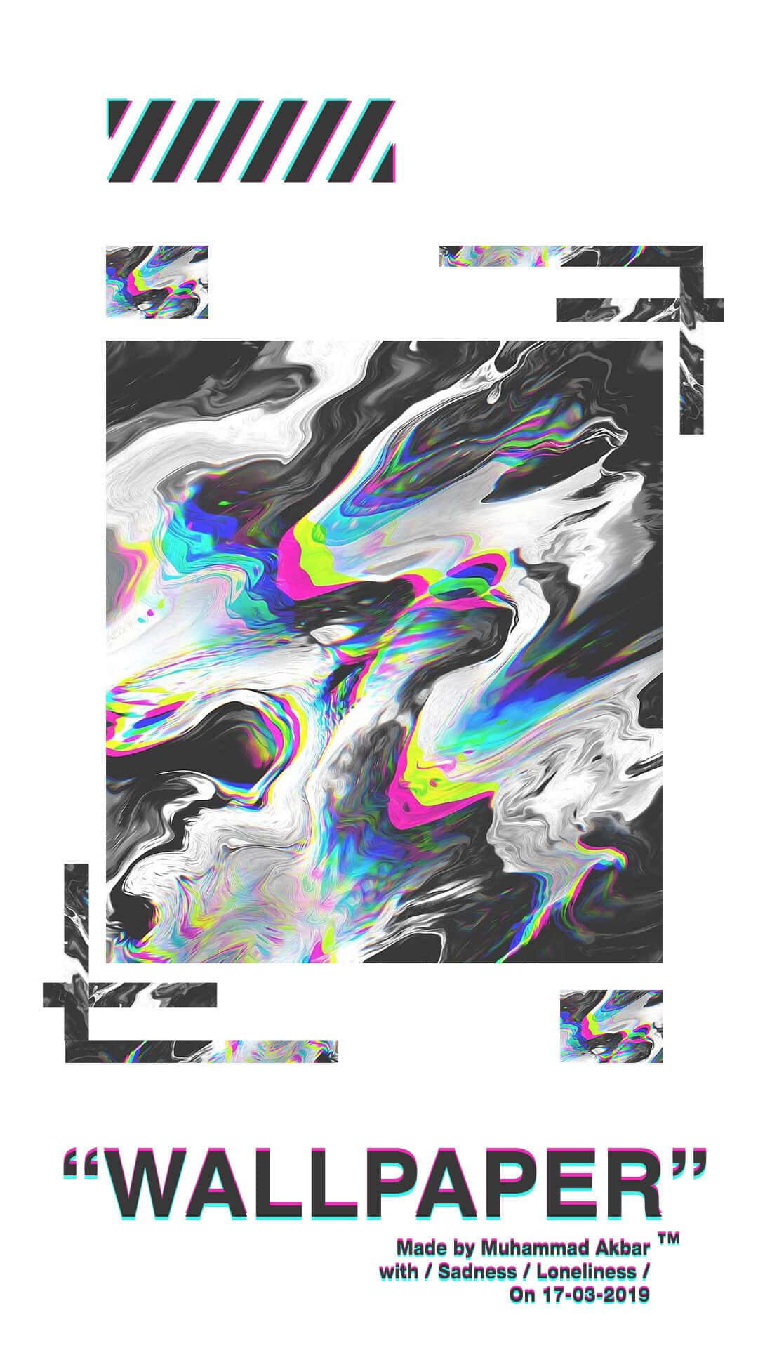 Off White, iPhone 11, neon colors, Full HD Phone Wallpaper