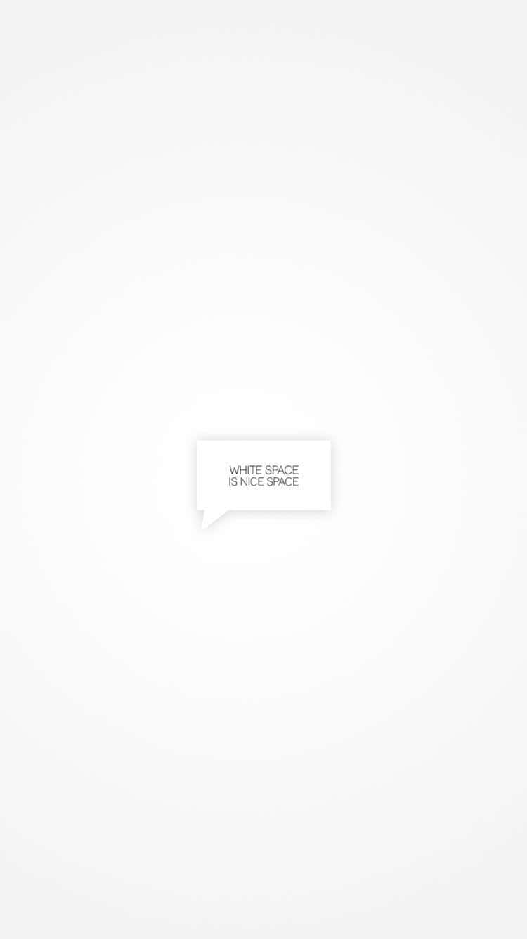 iPhone, white space, minimalist white background, HD Phone Wallpaper