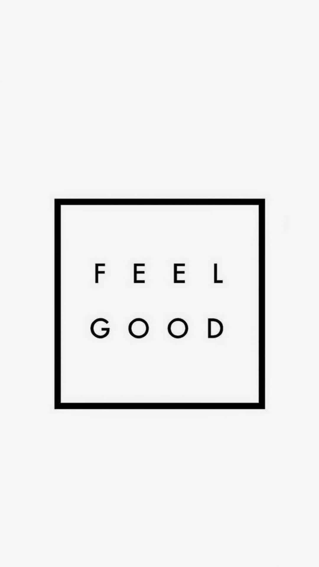 iPhone, white, FEEL GOOD, HD Phone Wallpaper
