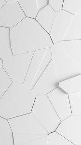 shattered glass, white aesthetic, geometric, SD Phone Wallpaper
