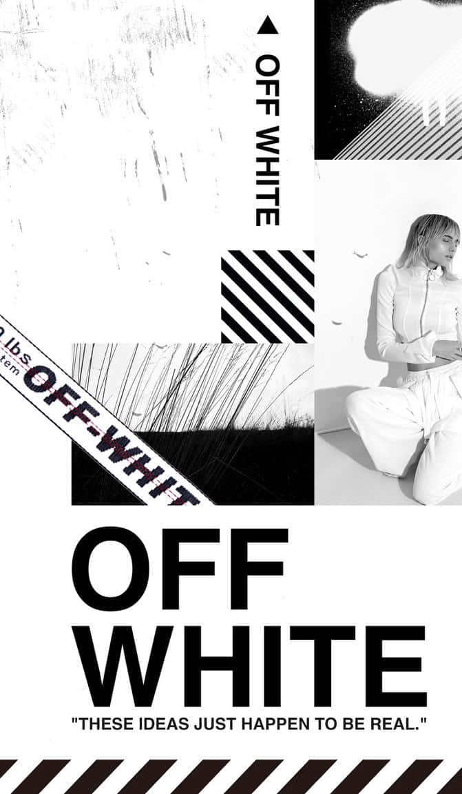 Off White, iPhone, grayscale filter, SD Phone Wallpaper
