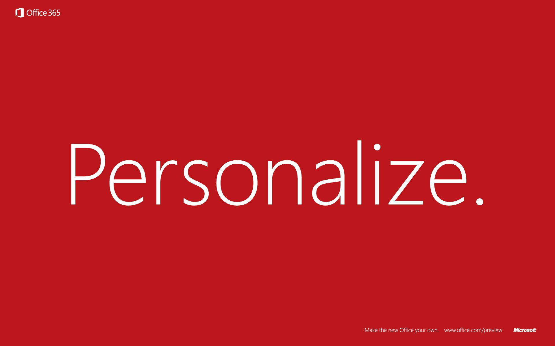 Office 365, red background, white text, Full HD Desktop Wallpaper