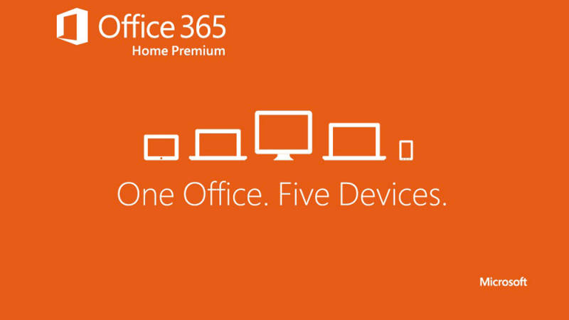 Office 365, Home Premium, orange, SD Desktop Wallpaper