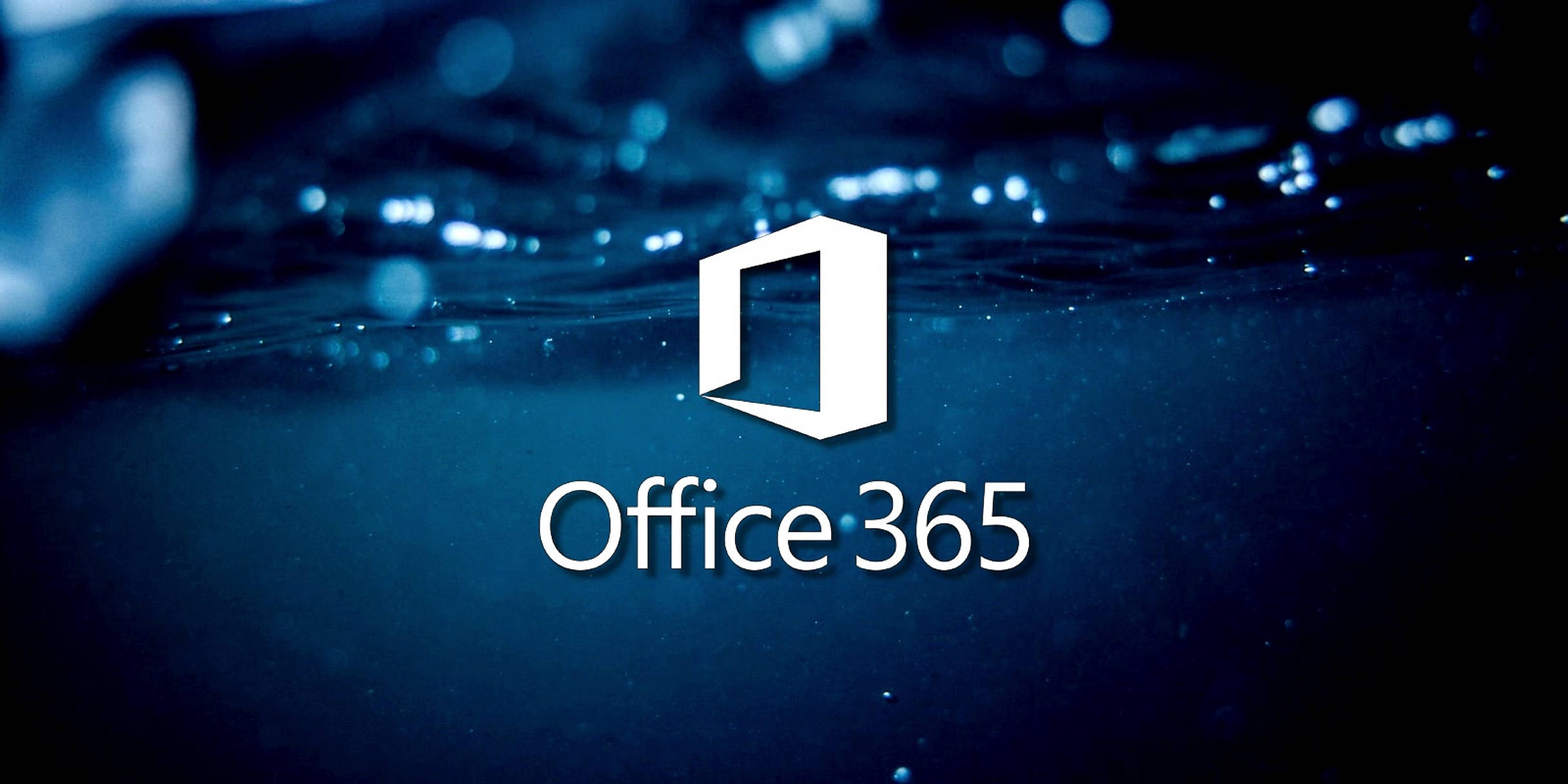 Office 365, aqua blue, white Office 365 logo, Full HD Desktop Wallpaper