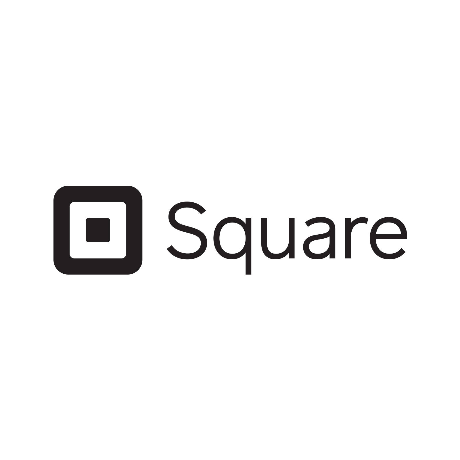 Square, black and white, square icon, HD Desktop Wallpaper