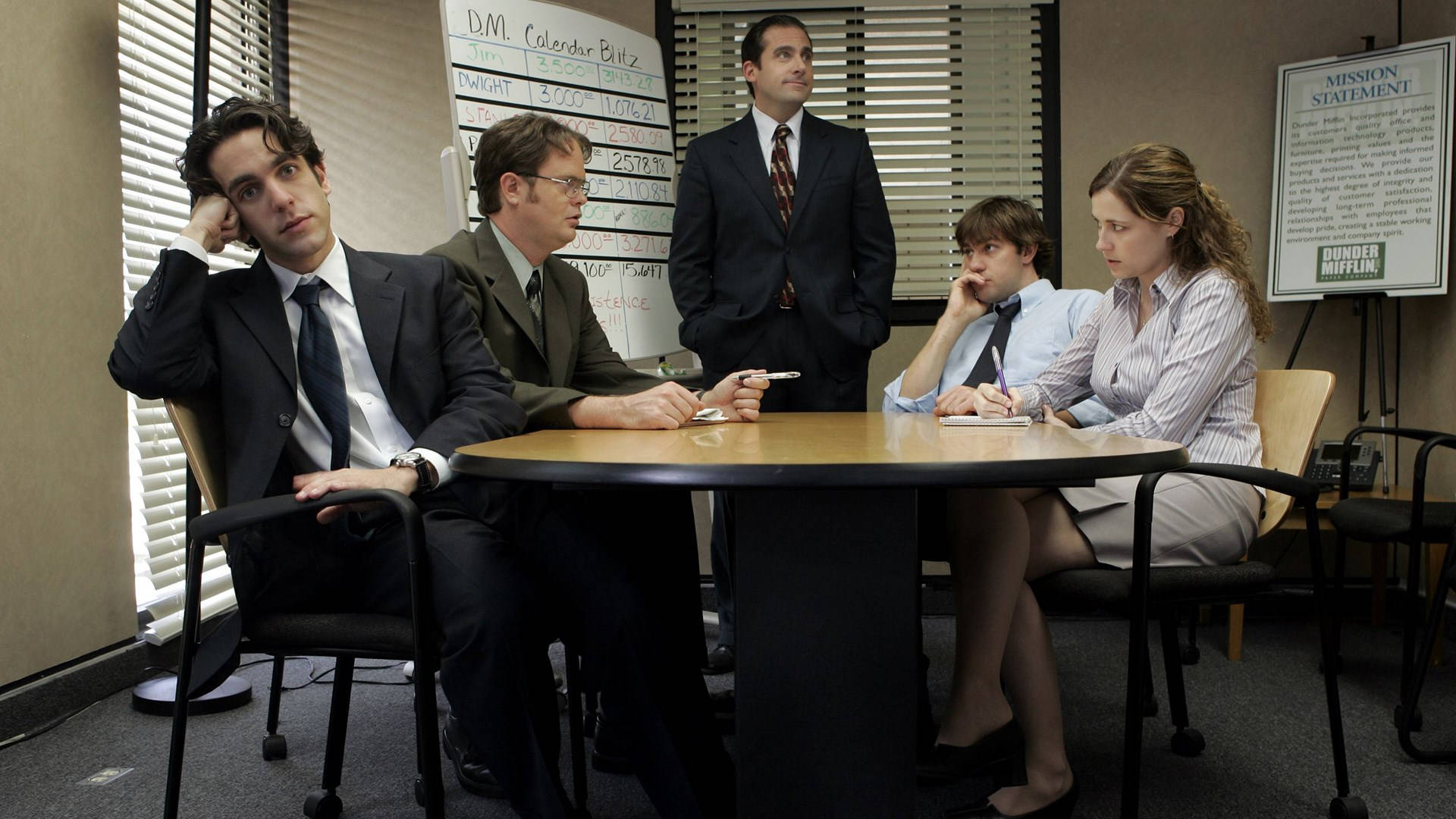 The Office, sitcom, round table, Full HD Desktop Wallpaper