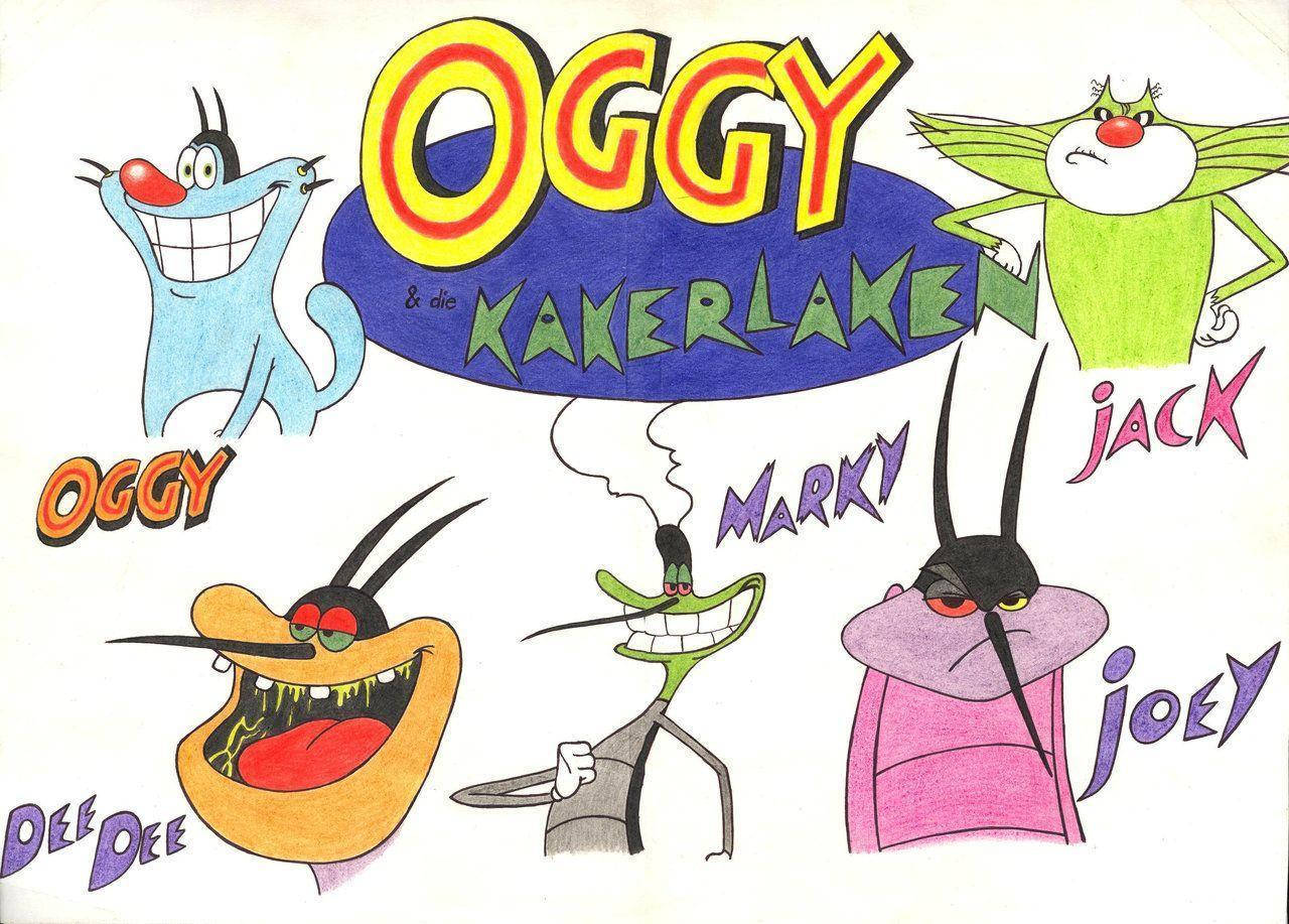 Oggy And The Cockroaches, Oggy, Cockroaches, HD Desktop Wallpaper