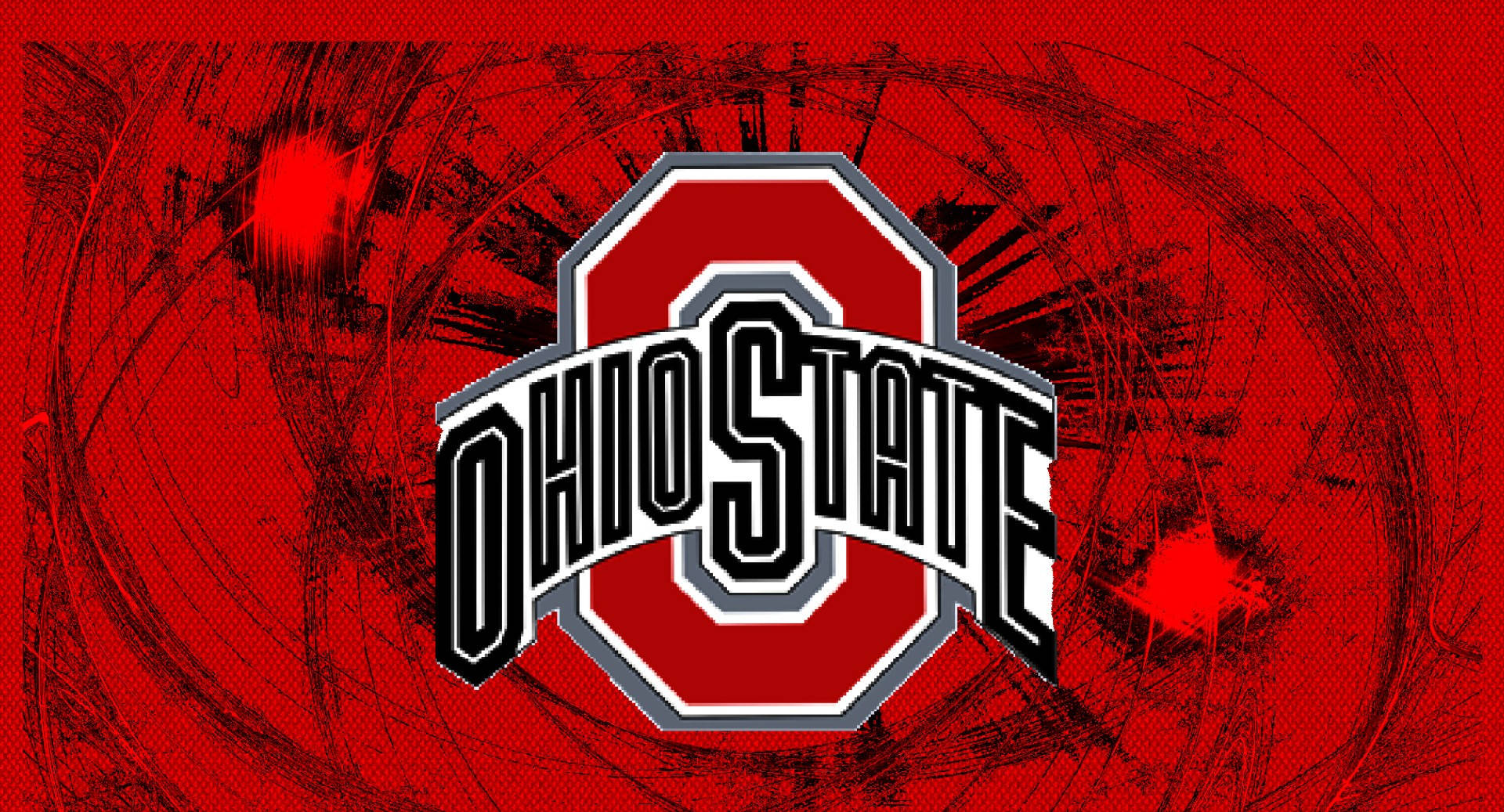 Ohio State University, red, gray, Full HD Desktop Wallpaper
