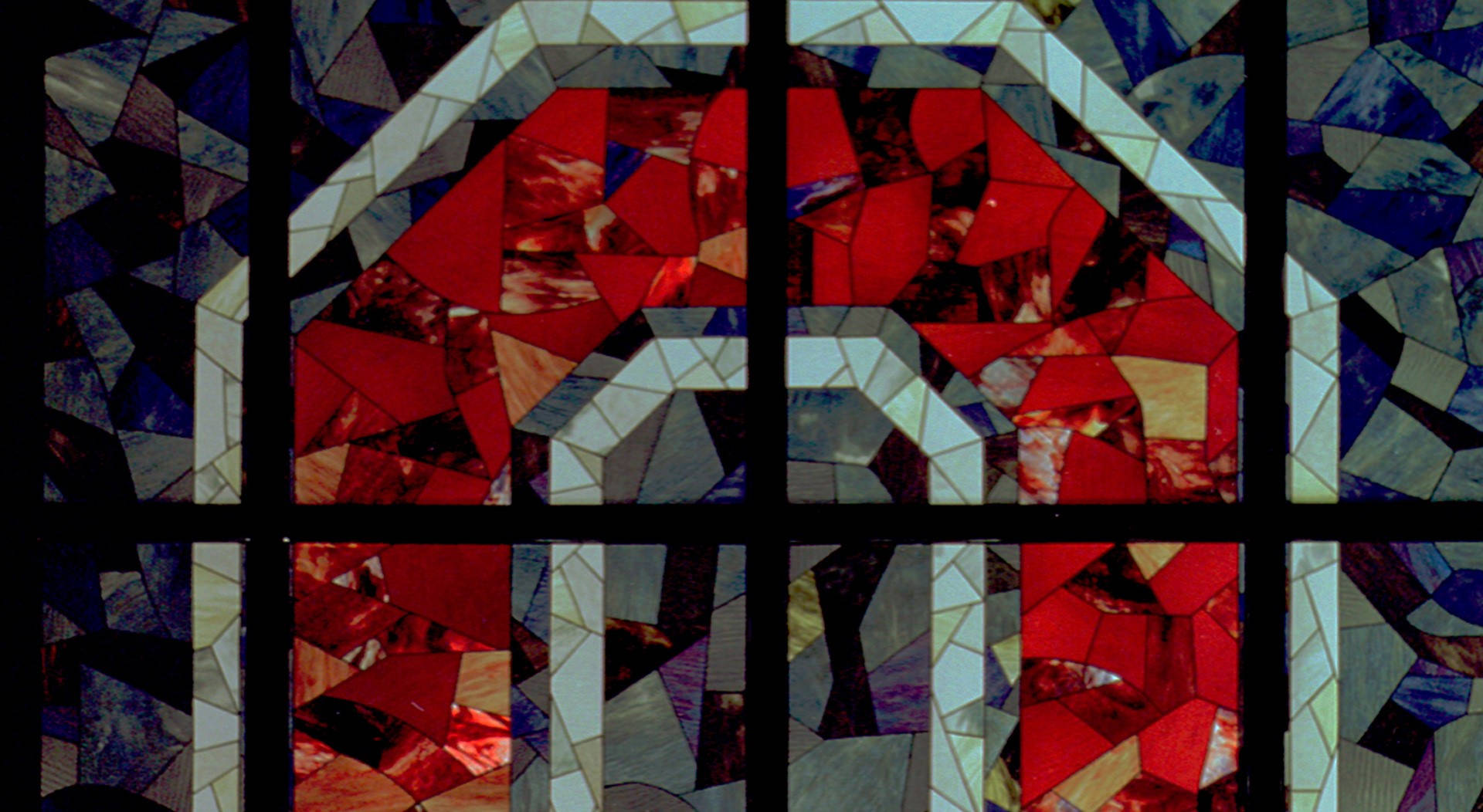 Ohio State University, low poly logo, stained glass window, Full HD Desktop Wallpaper