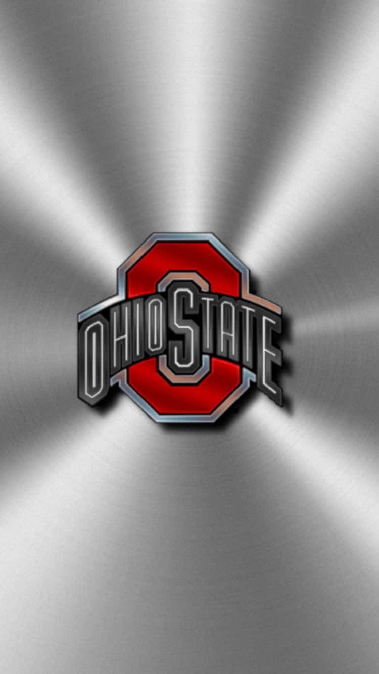 Ohio State University, red, gray, HD Phone Wallpaper