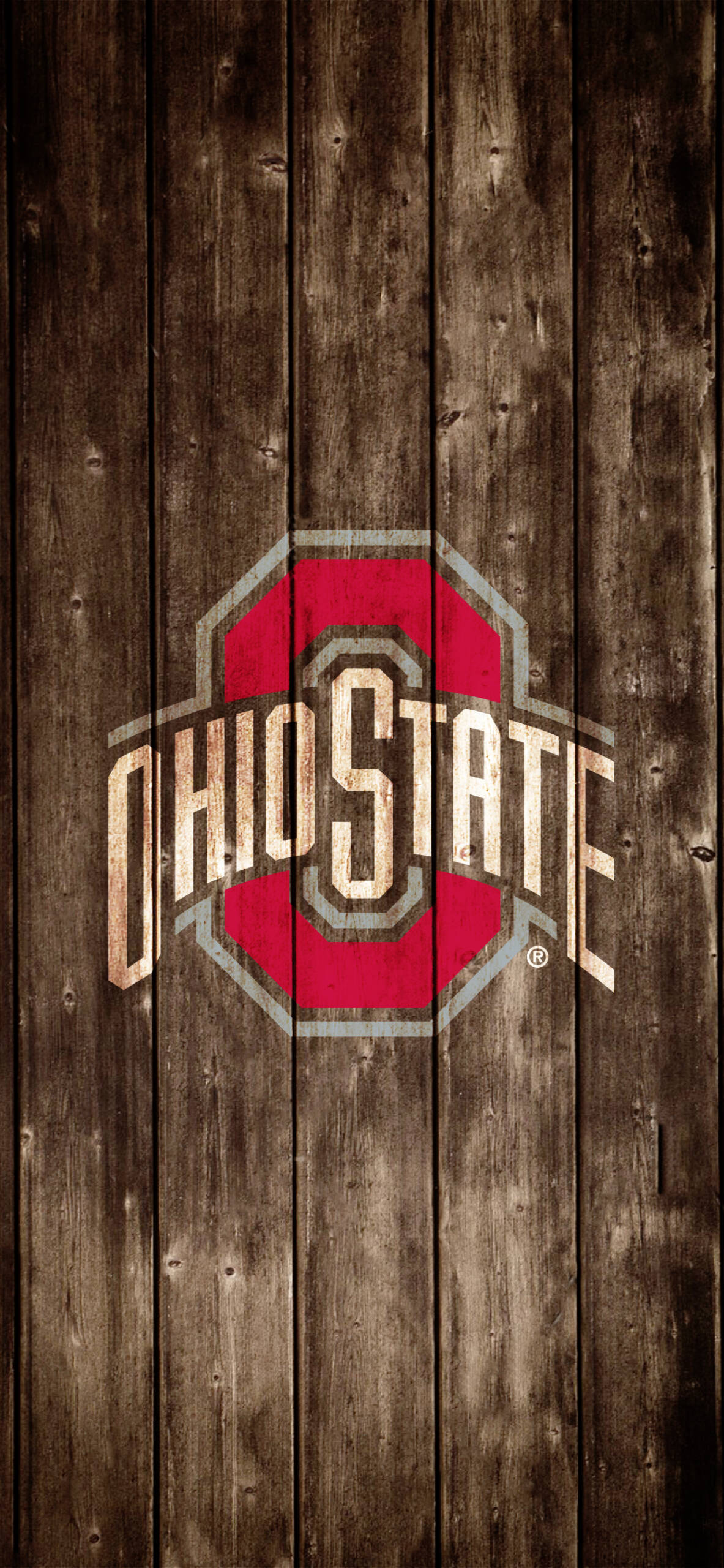 Ohio State University, red, gray, 2K Phone Wallpaper