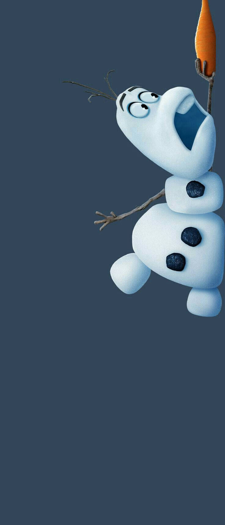 Olaf, carrot, twig arms, HD Phone Wallpaper