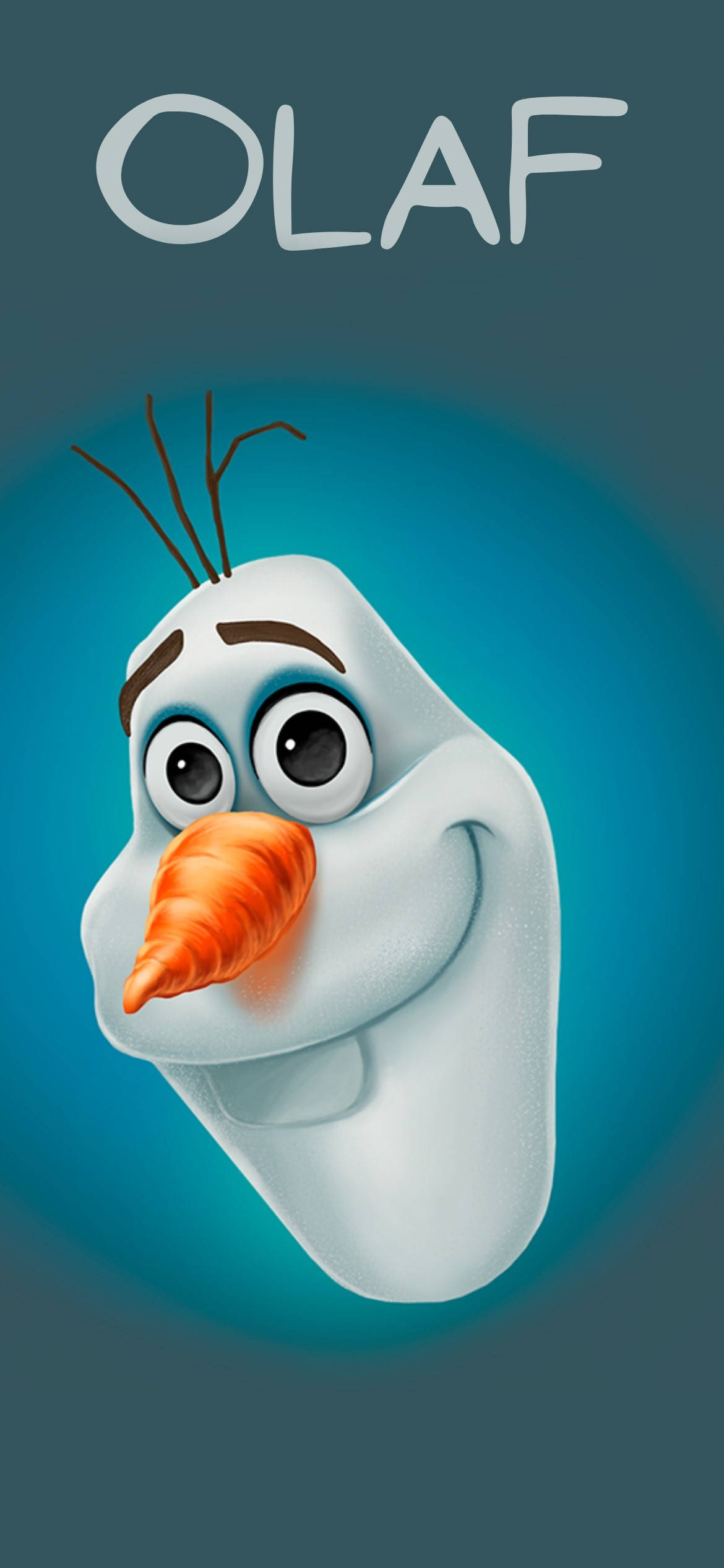 Olaf, carrot nose, twig hair, Full HD Phone Wallpaper